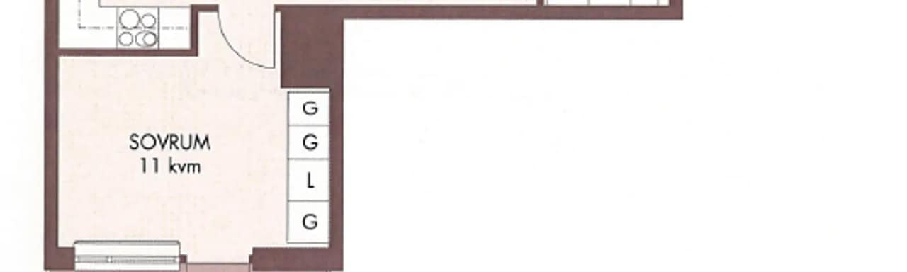 Planritning för Götalandsvägen 213A