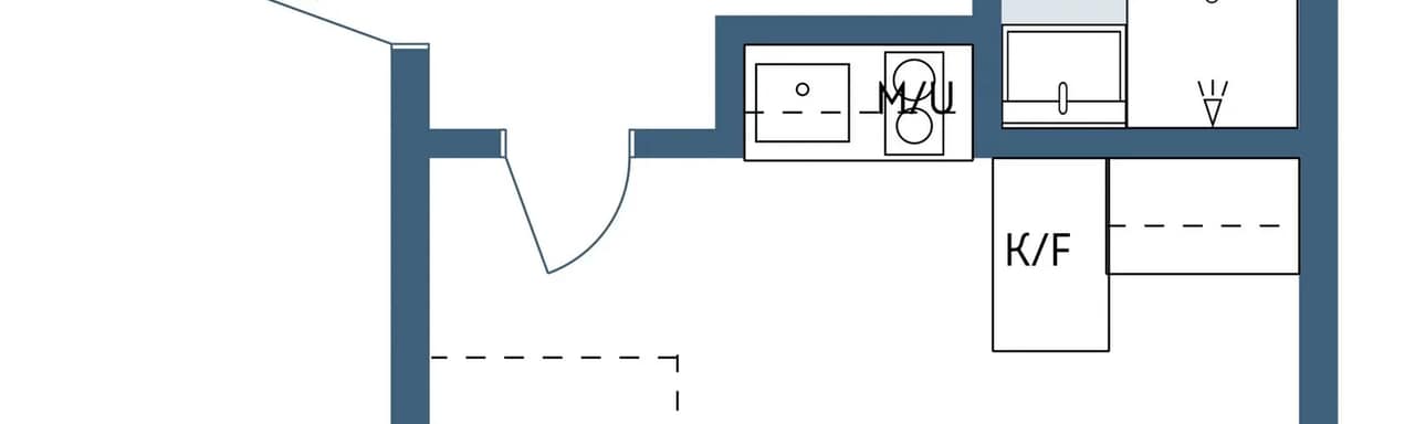 Floor plan for Sickla Strand 86
