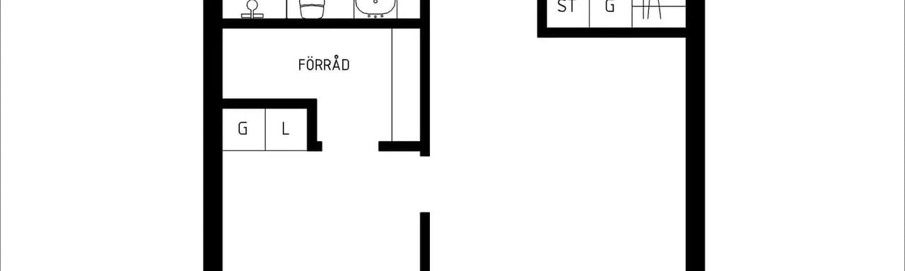 Floor plan for Skagafjordsgatan 10