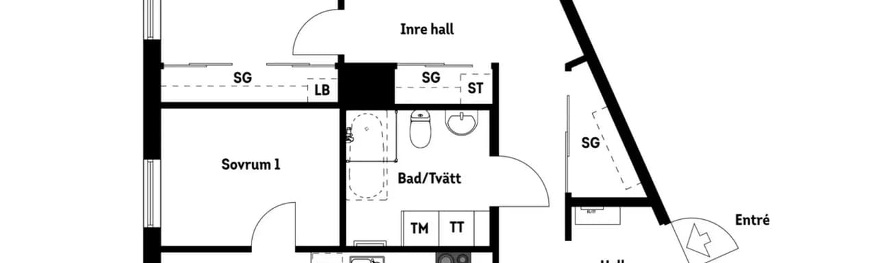 Floor plan for Masugnsvägen 68