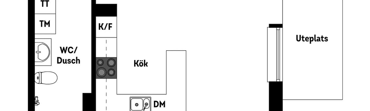 Floor plan for Hanvedens allé 87