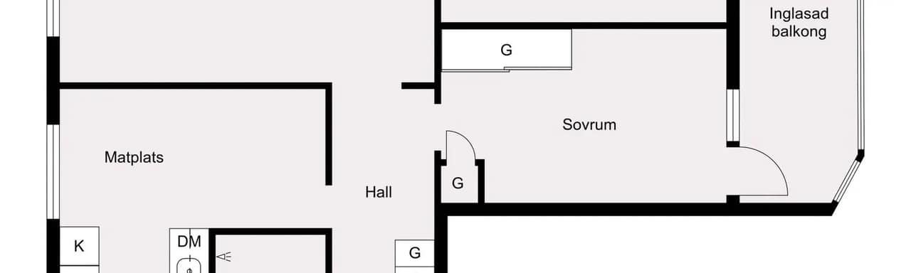 Floor plan for Balladgatan 41