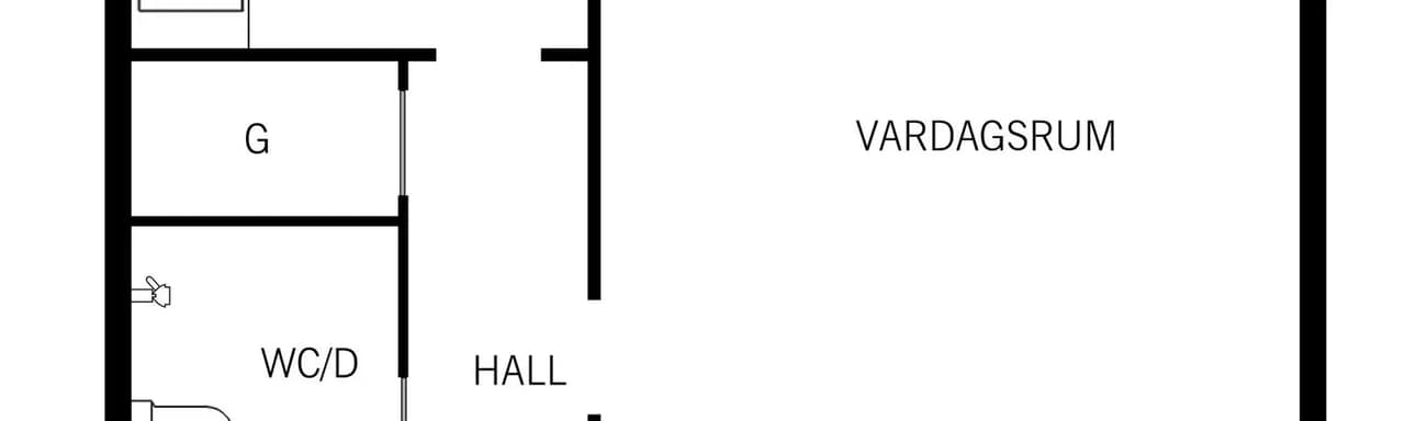 Floor plan for Inteckningsvägen 33