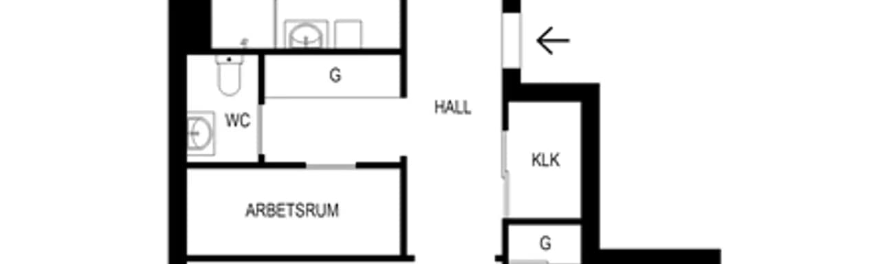 Floor plan for Lötsjövägen 19