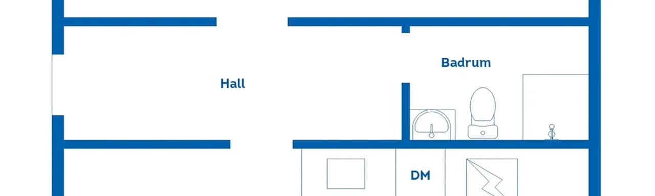 Planritning för Gustavsgatan 6
