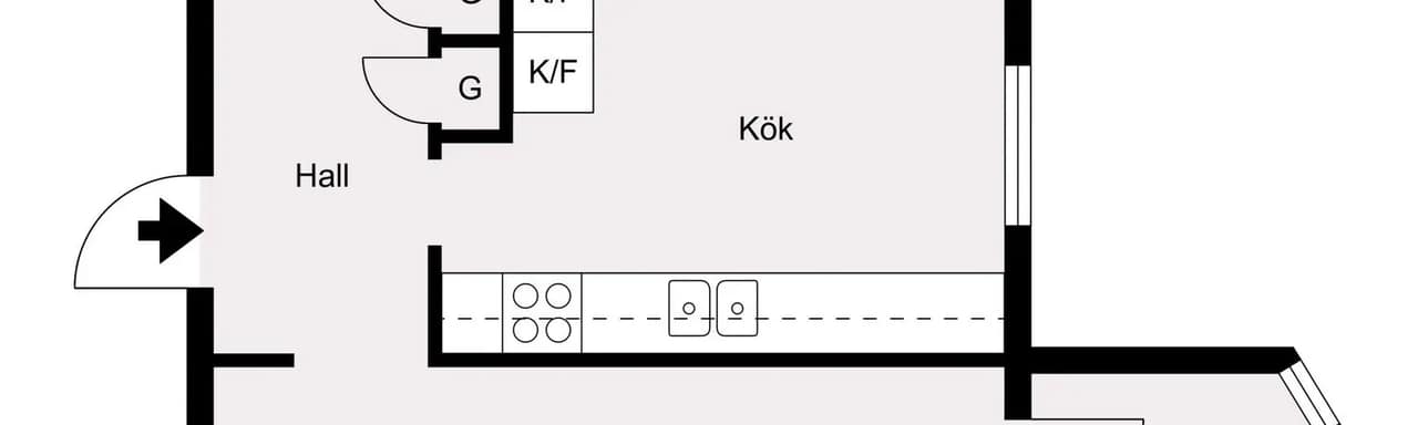 Floor plan for Södra gulsparvsgatan 56