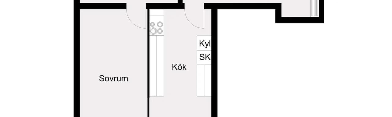 Floor plan for Tornfalksgatan 1B