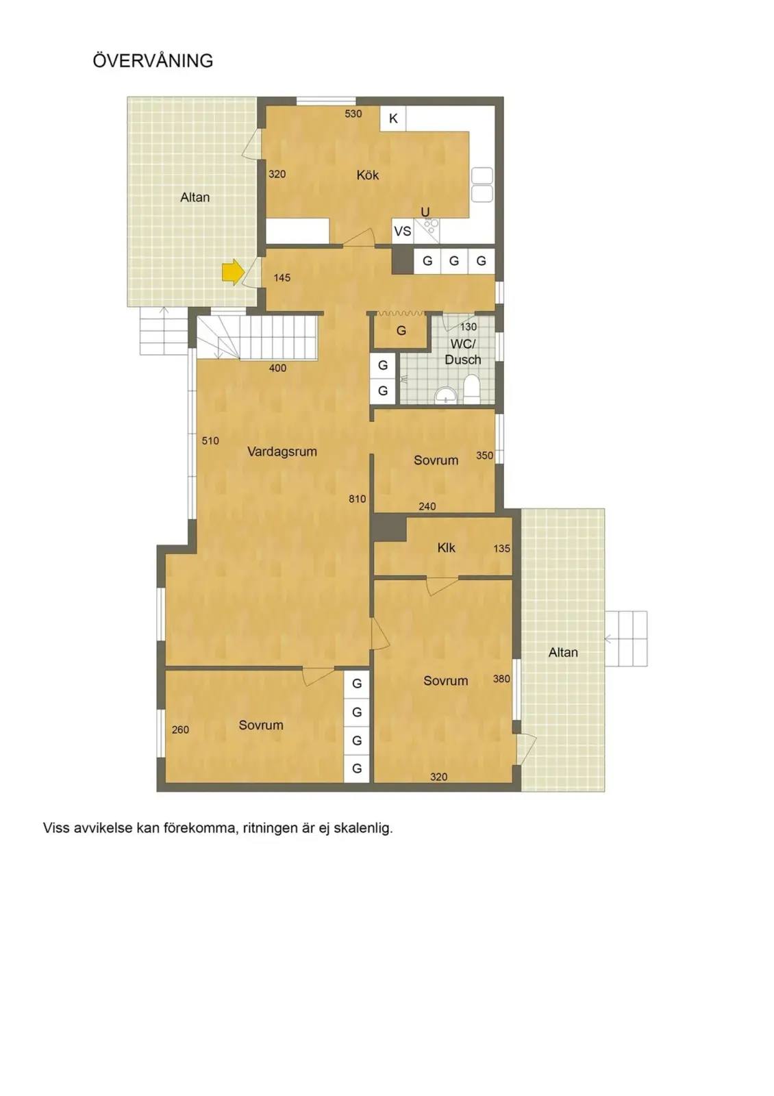 Floor plan for Hårleby 419