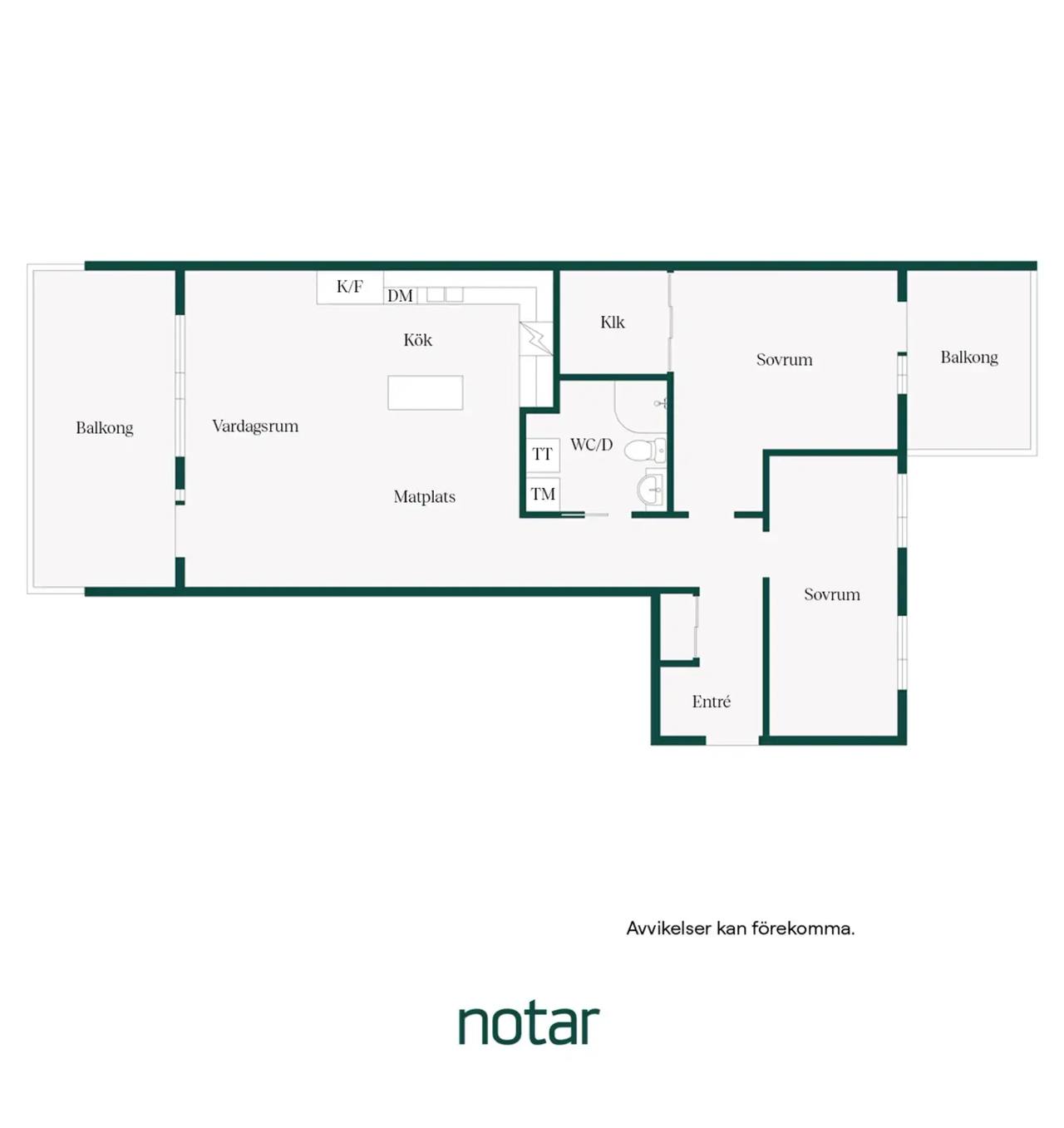 Floor plan for Stormastgatan 9