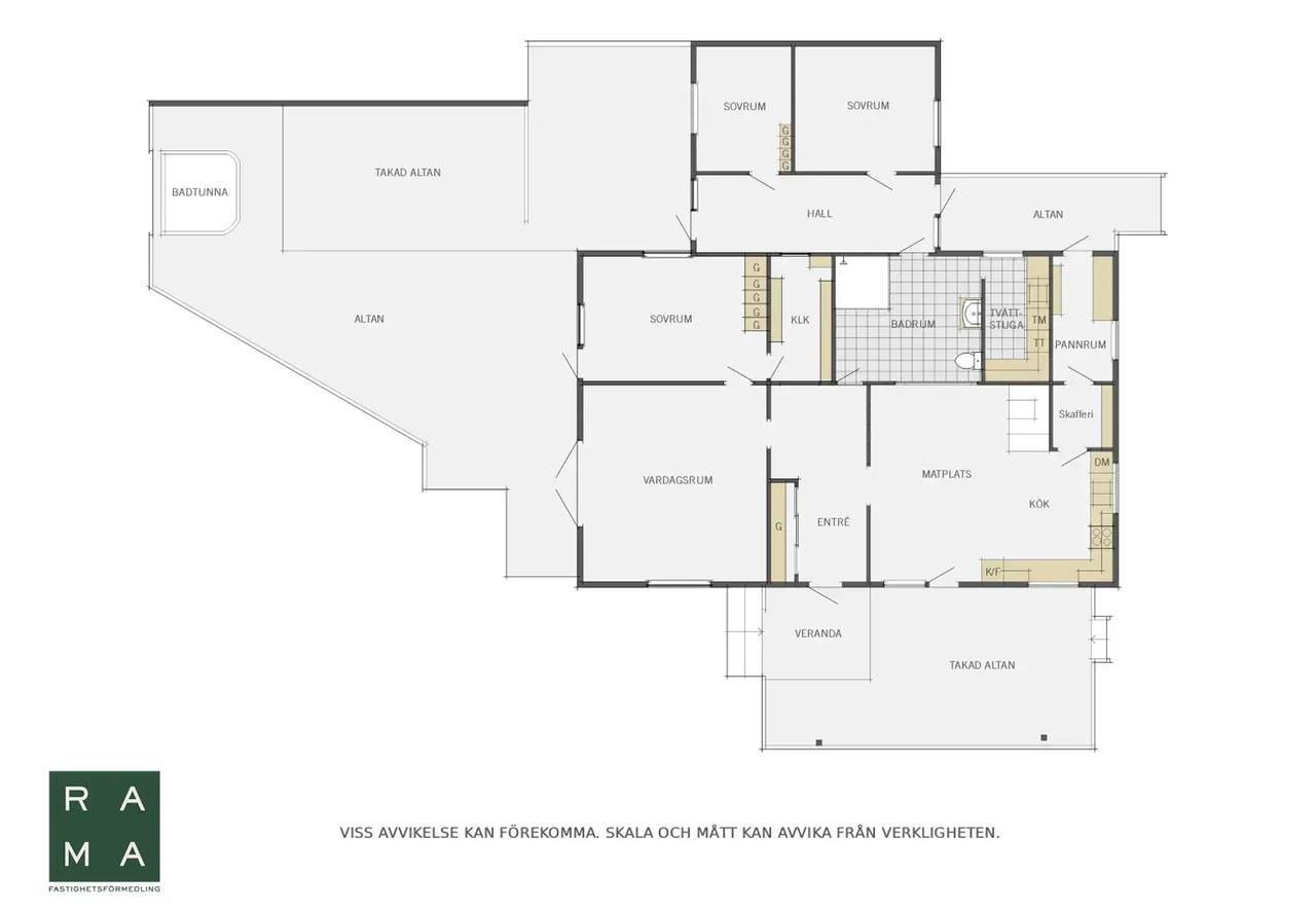 Floor plan for Forshultsvägen 94