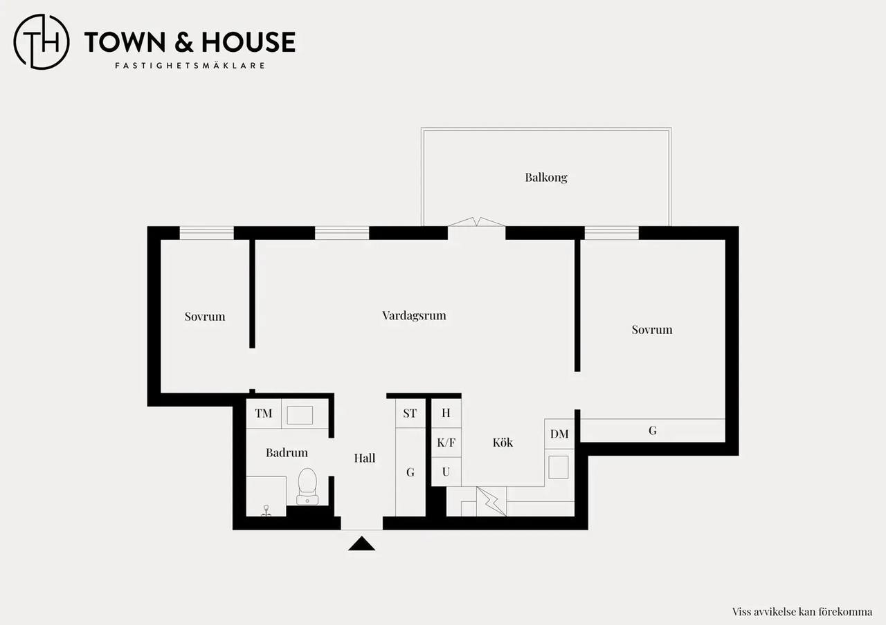 Floor plan for Lojovägen 86
