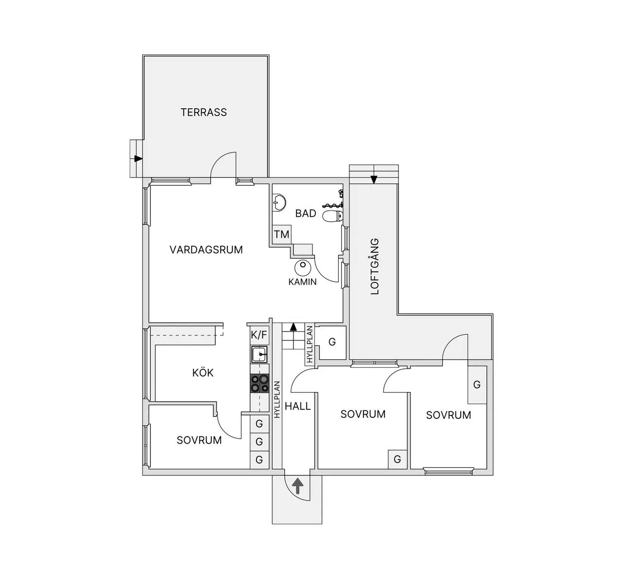 Floor plan for Torups-Svenstorp 3315