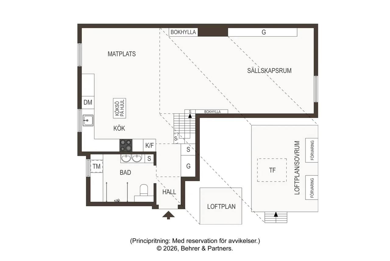 Planritning för Banérgatan 31A