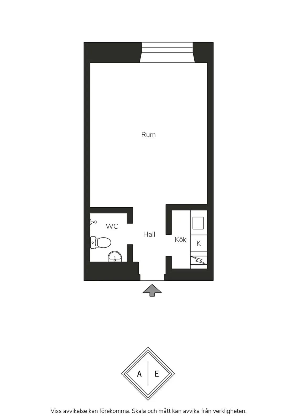 Planritning för Bjurholmsplan 23