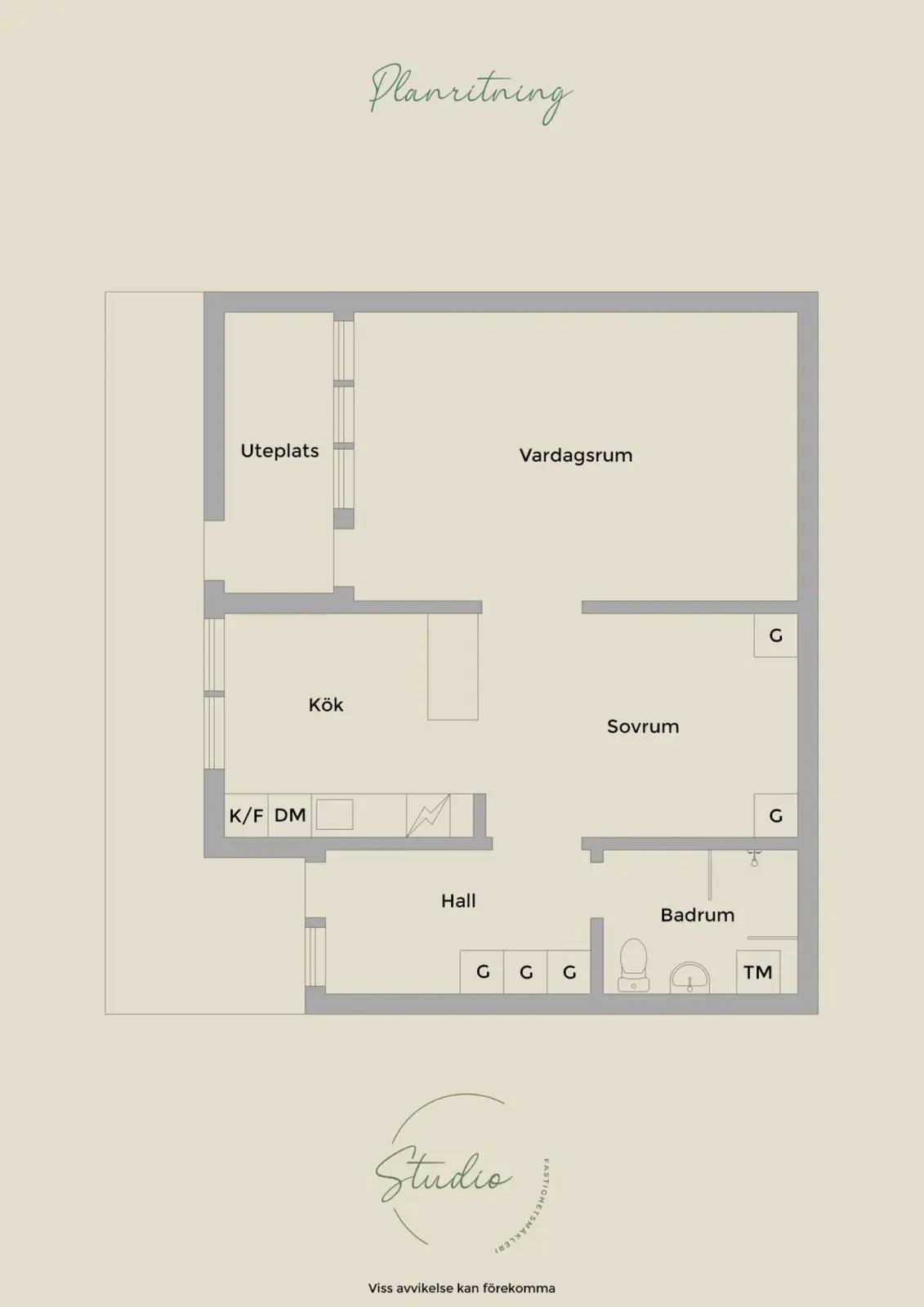 Floor plan for Kvarnvägen 4A