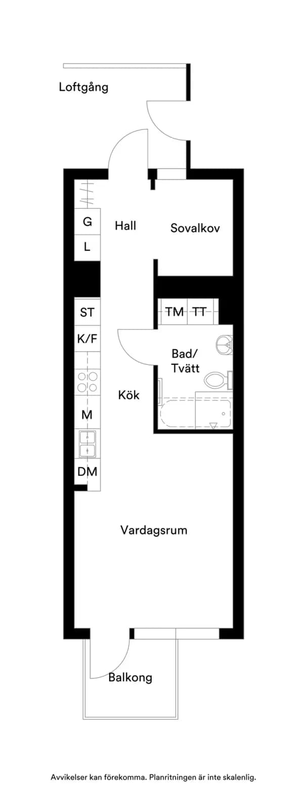 Floor plan for Knopgränd 1A