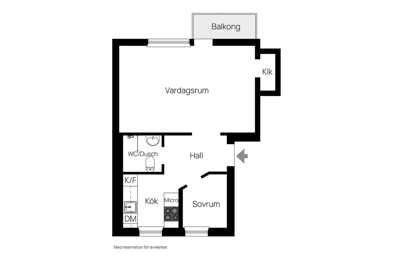 Planritning för Strahlenbergsgatan 22
