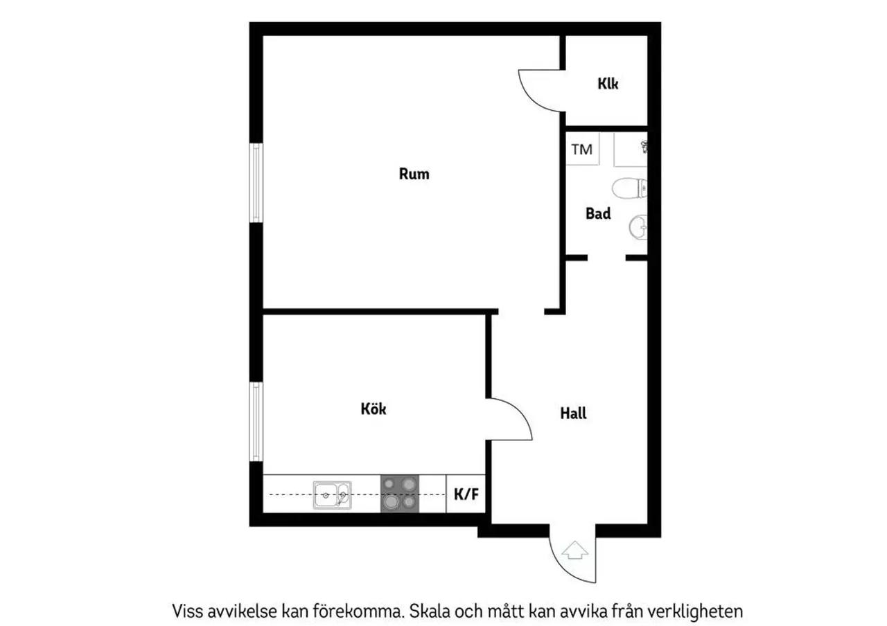 Planritning för Andersvägen 6