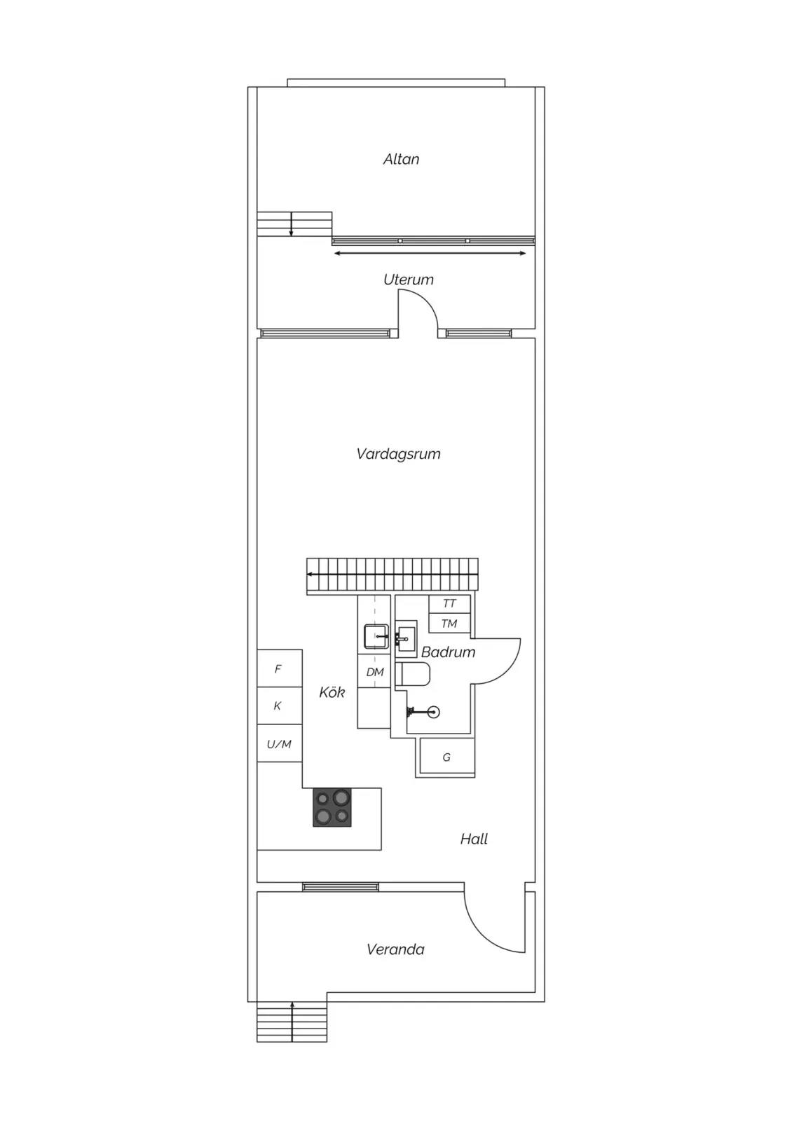 Floor plan for Prilyckegatan 97C