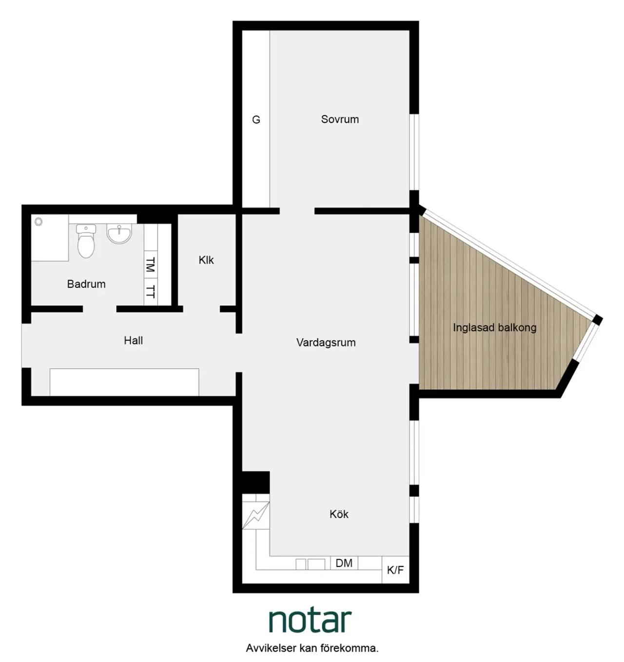 Floor plan for Blommensbergsvägen 130