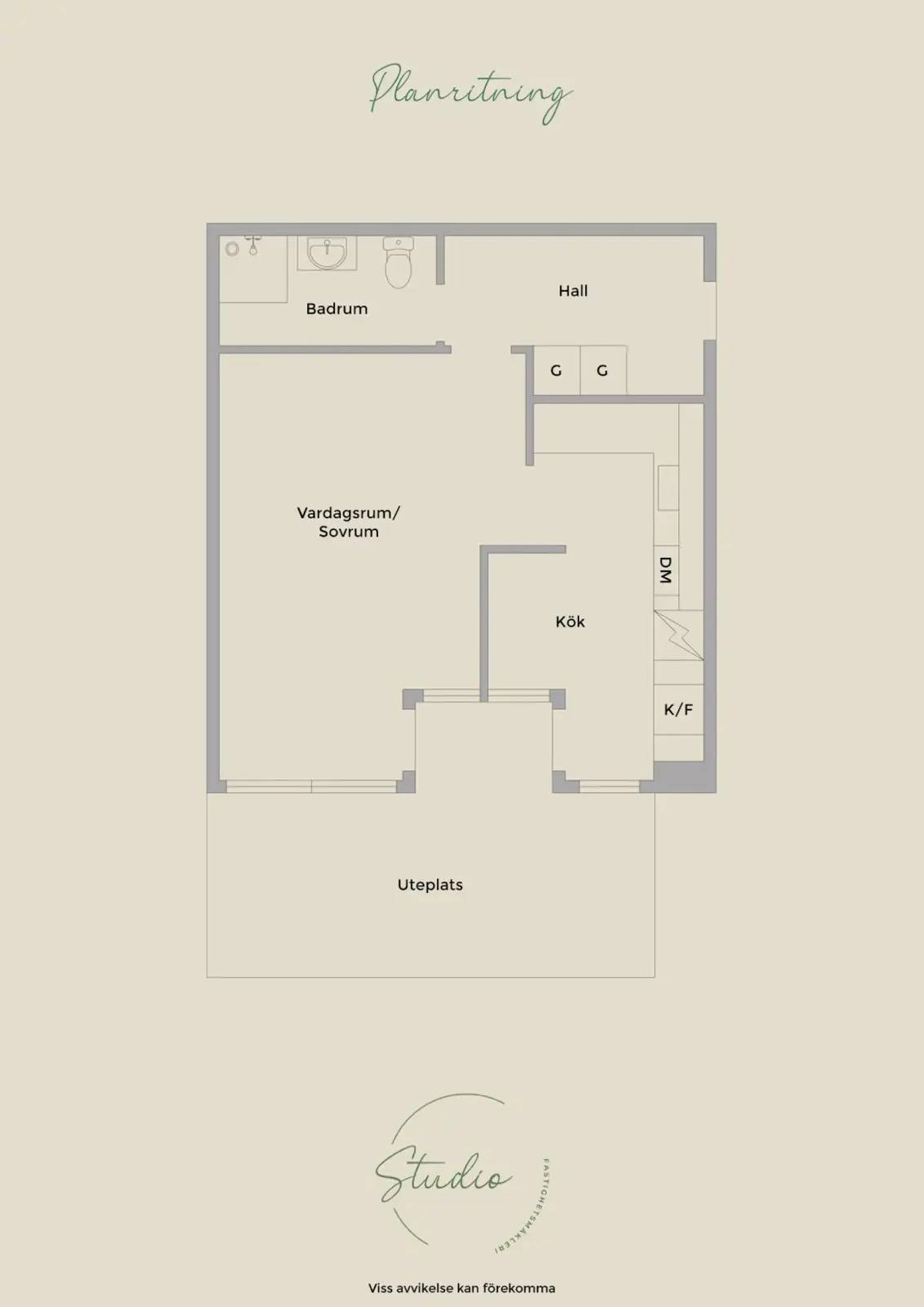Floor plan for Värslevägen 27