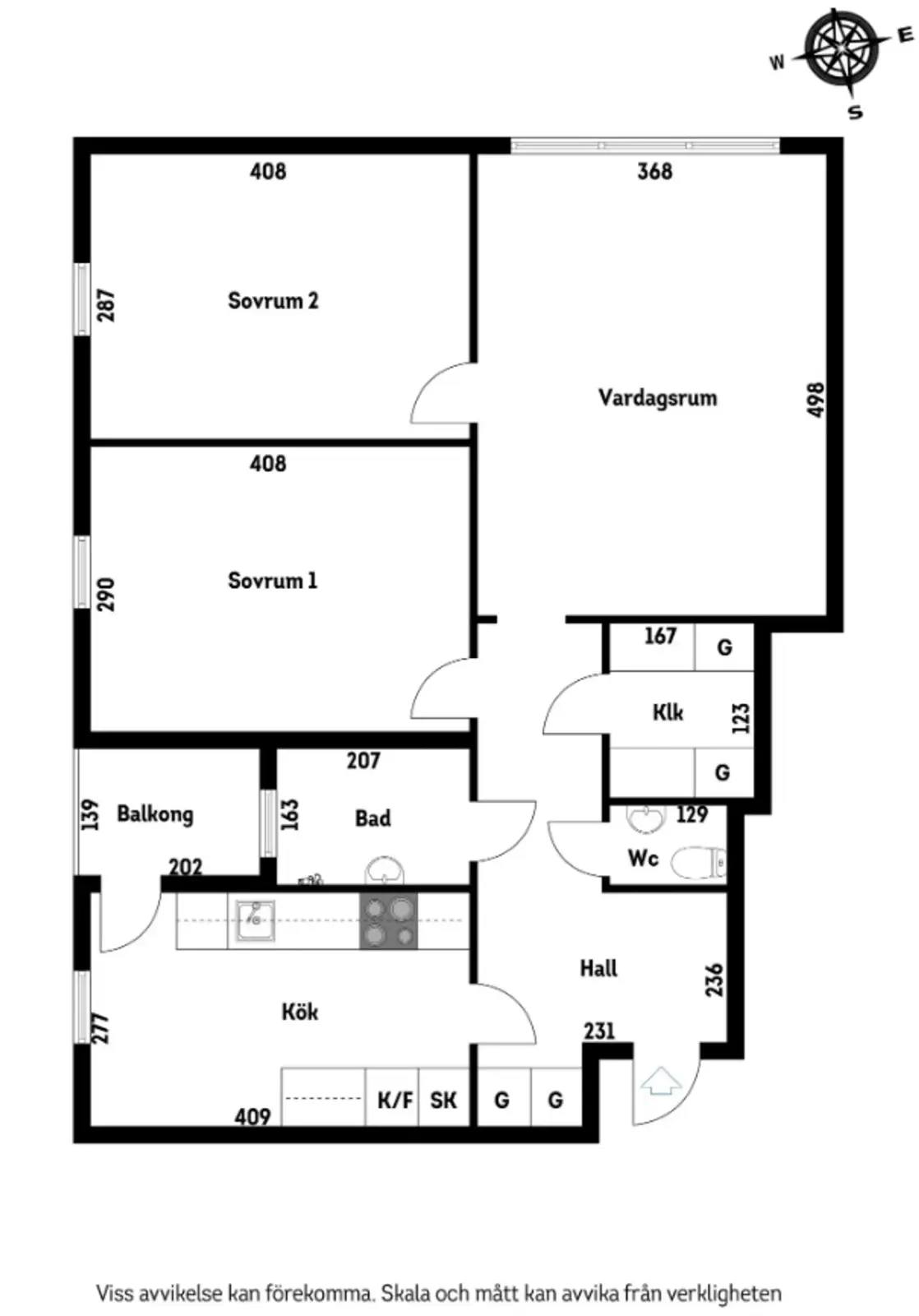 Planritning för Havsörnsvägen 6