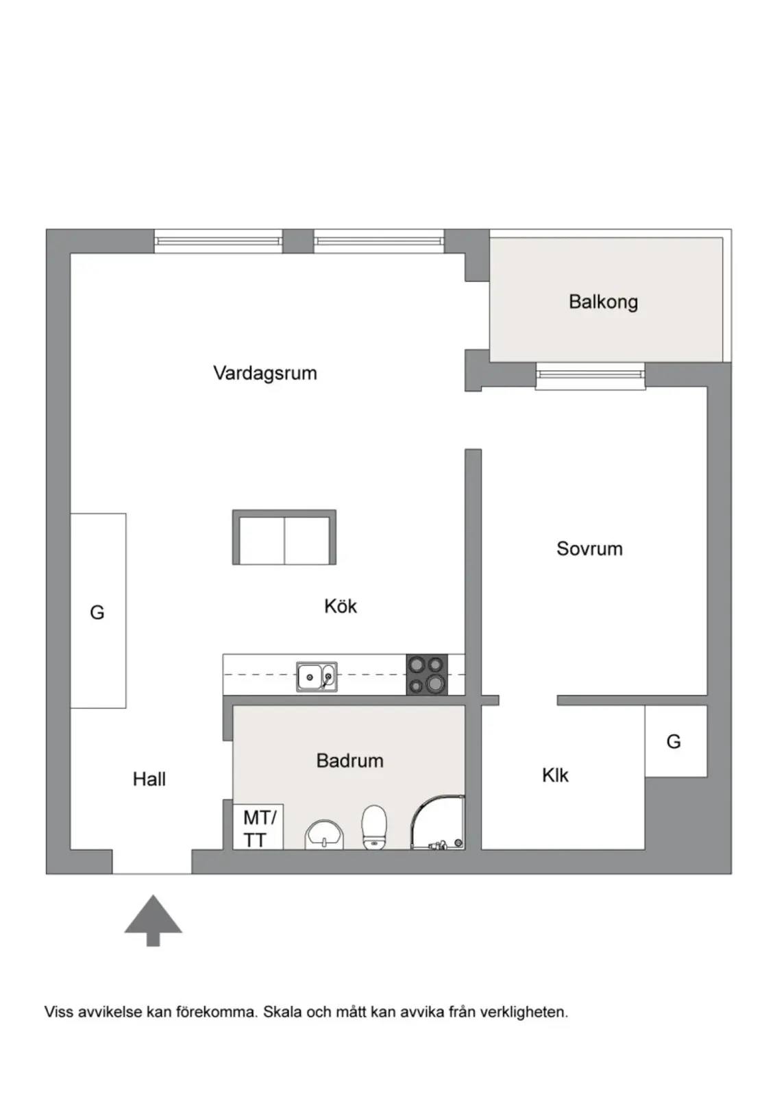 Floor plan for Oxenstiernas Allé 10