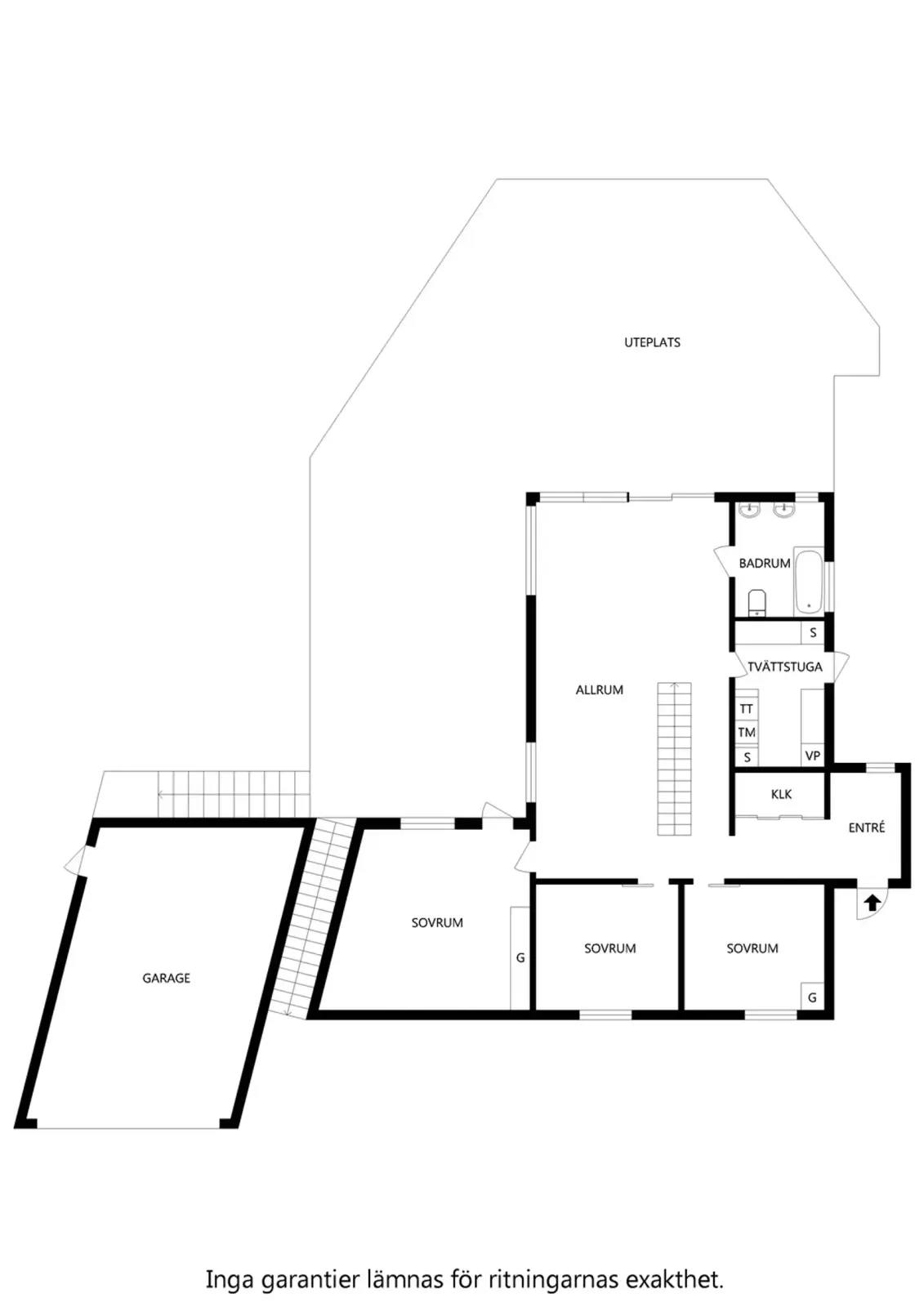 Planritning för Nordviksberg 156