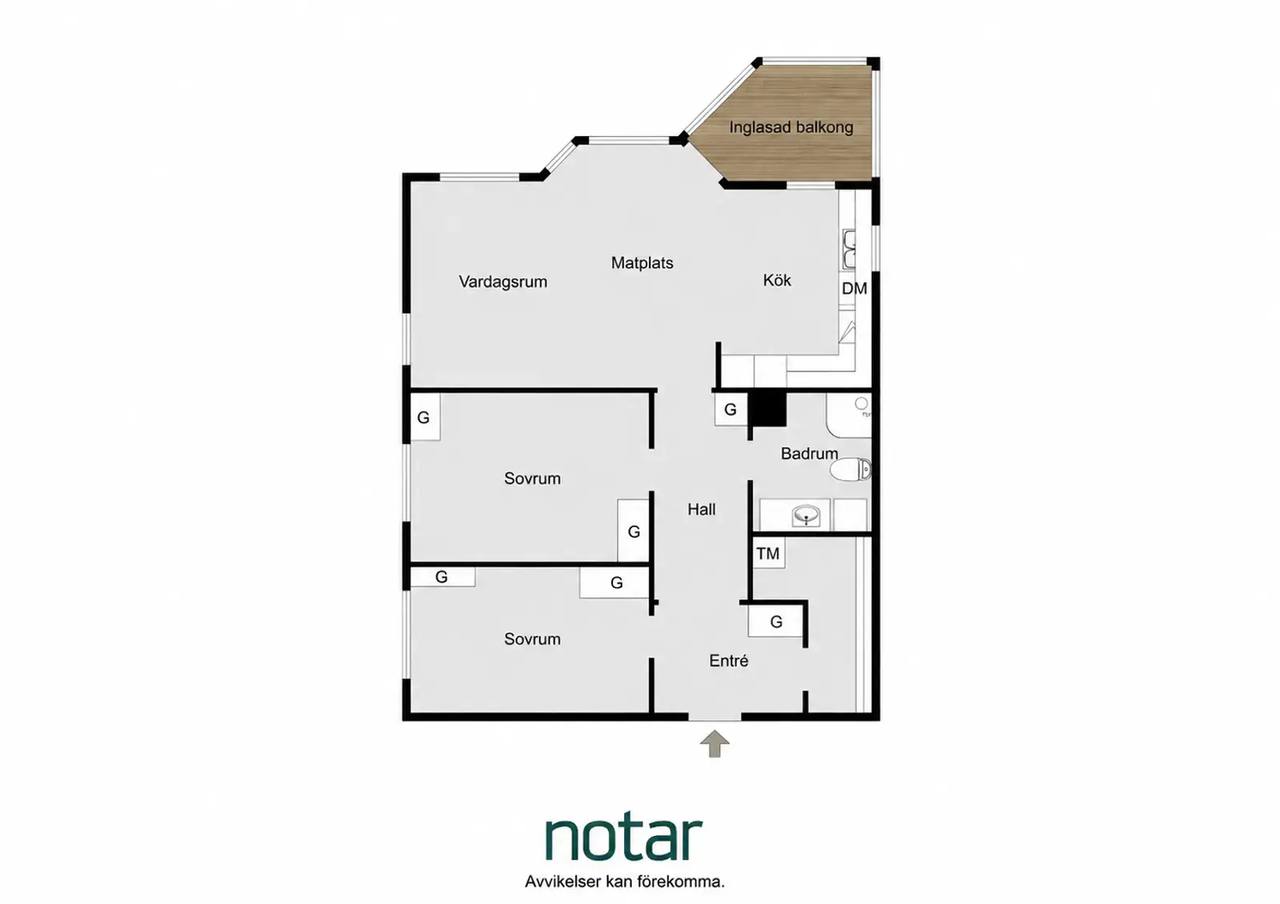 Floor plan for Älvåsgatan 27