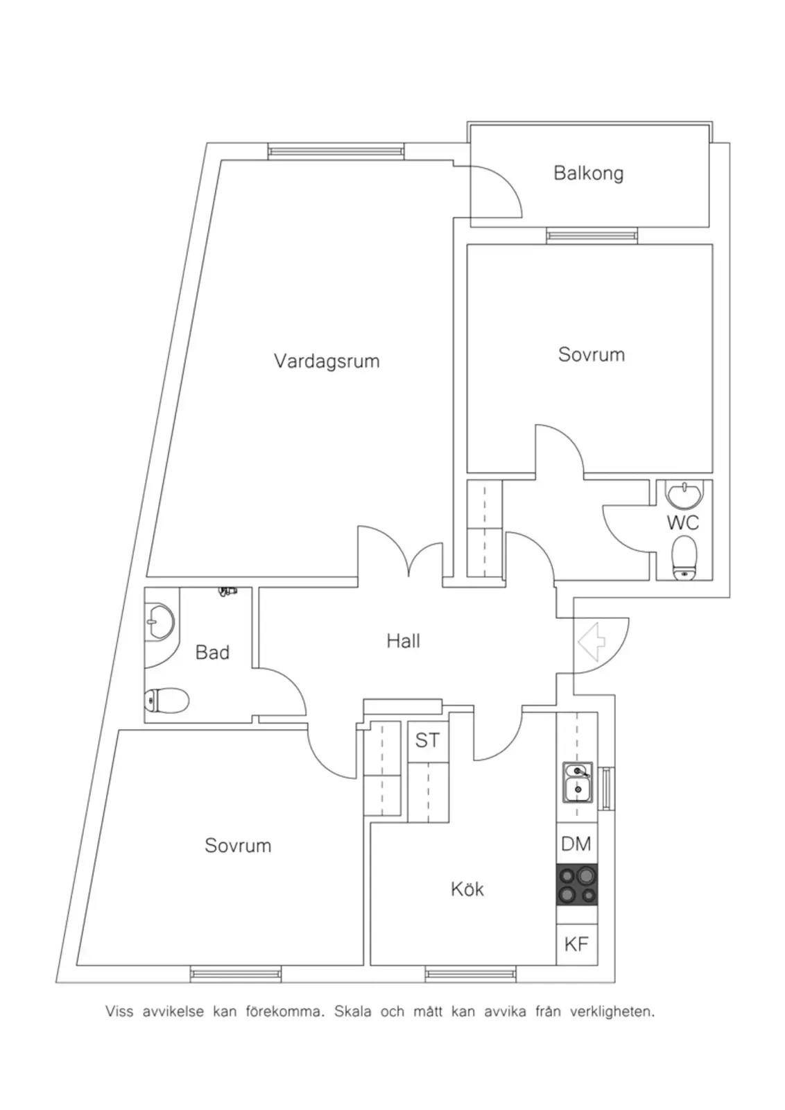 Planritning för Föreningsgatan 27