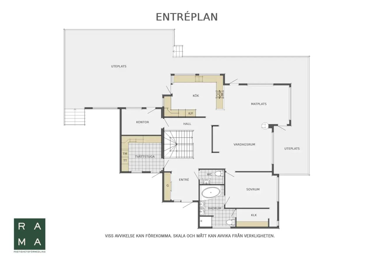 Floor plan for Tyge Sneckes väg 9