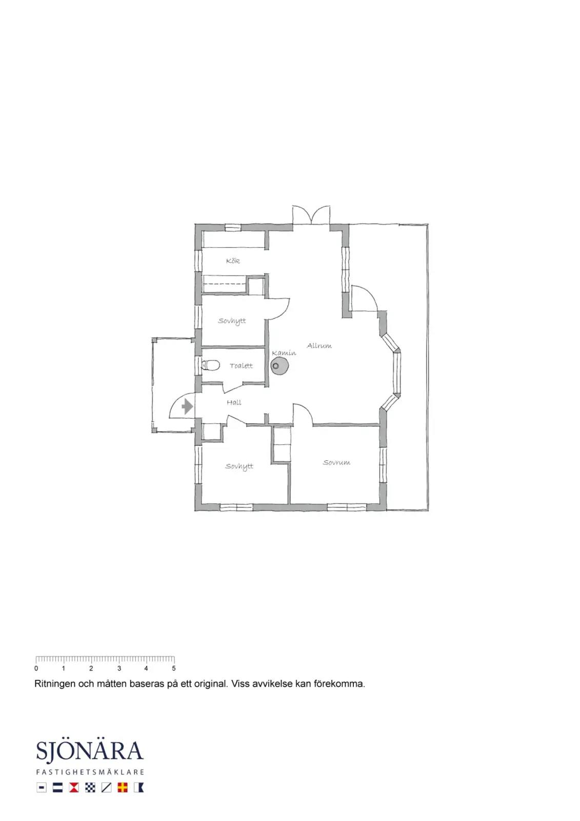 Floor plan for Ekholmen 7