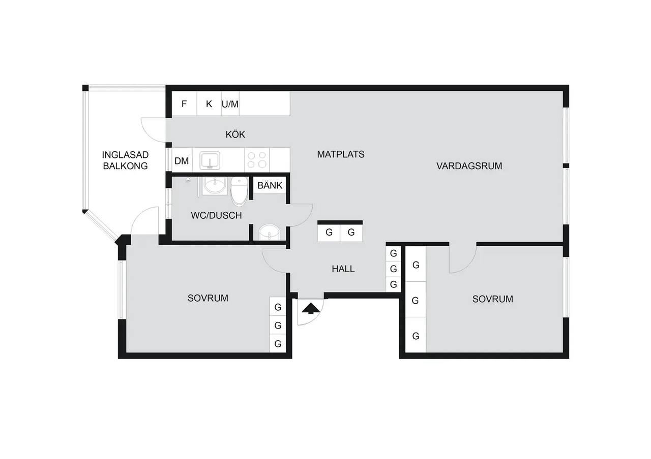 Planritning för Trestegsgatan 59