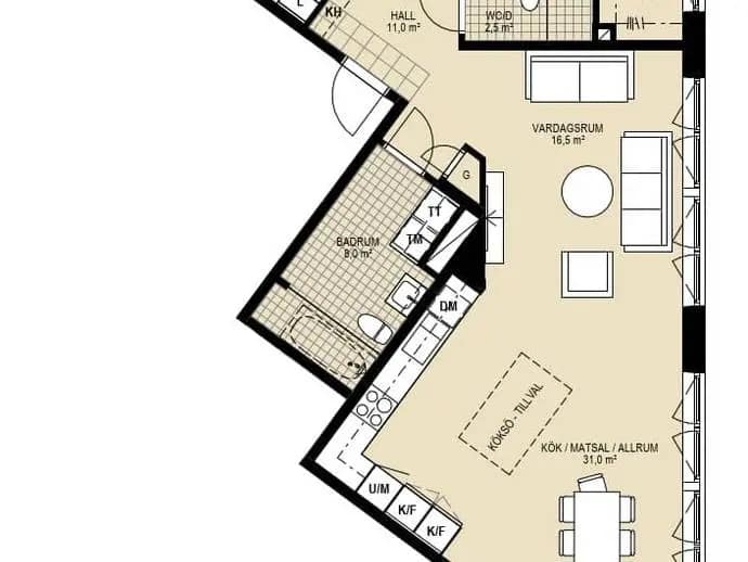 Floor plan for Himmelsbacken