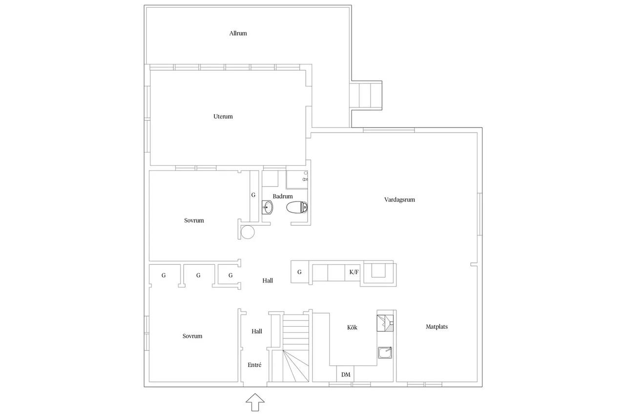 Floor plan for Vikings väg 1