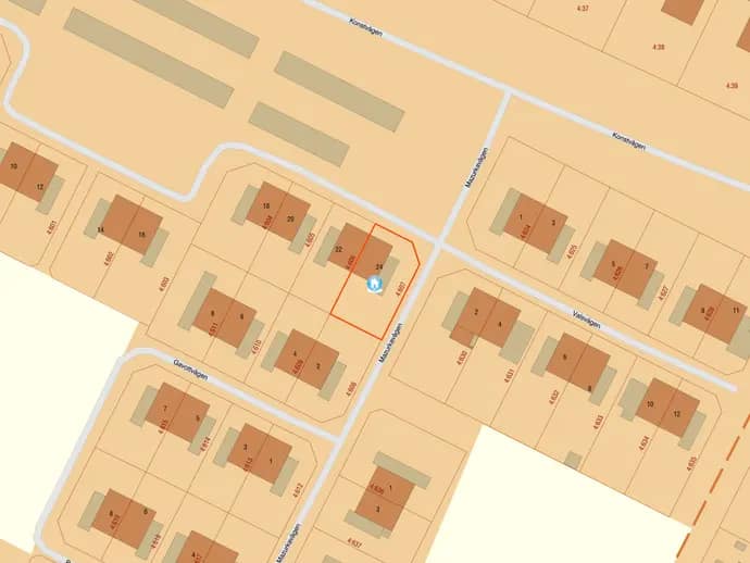 Planritning för Spelmansvägen 24
