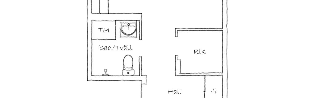 Floor plan for Råbyvägen 53F