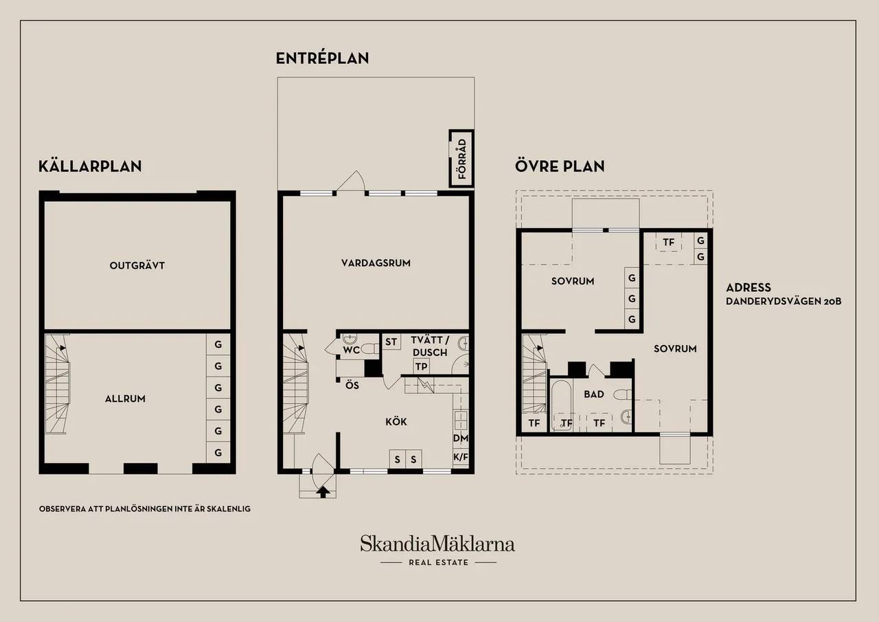 Floor plan for Danderydsvägen 20B