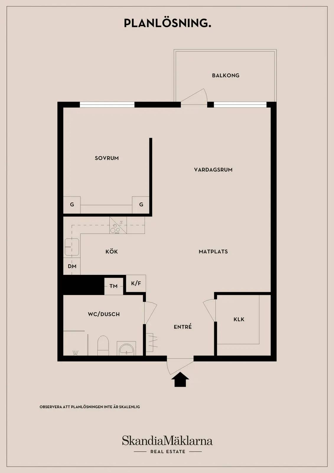 Floor plan for Salagatan 30