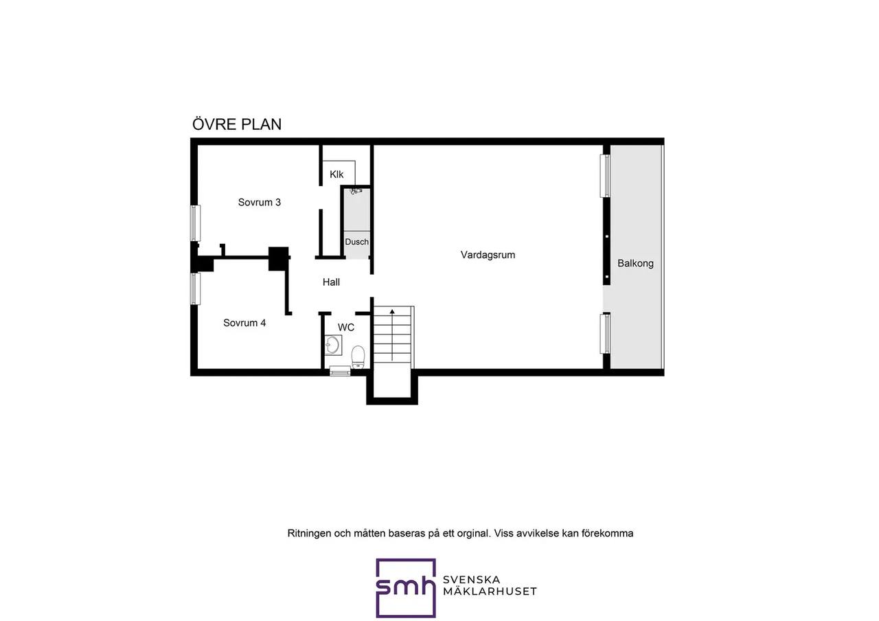 Planritning för Kungshällagatan 37