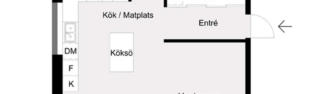 Planritning för Klackgatan 9