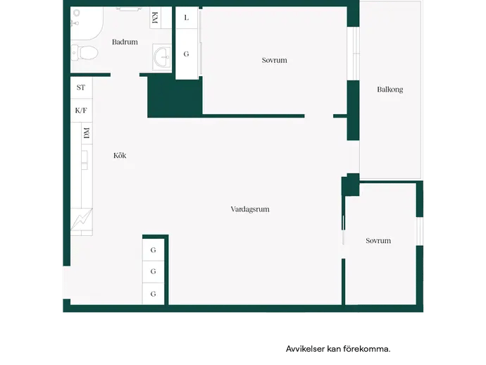 Planritning för Heliosgatan 14A