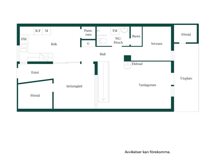 Floor plan for Idaborgsvägen 12