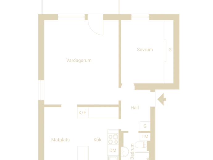 Floor plan for Vadmalsvägen 23