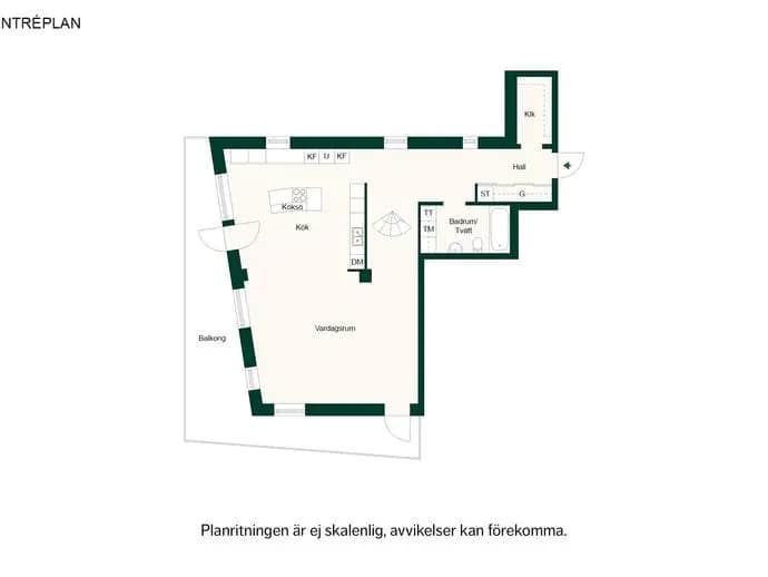 Floor plan for Sjöviksvägen 148, våning 9 och 10