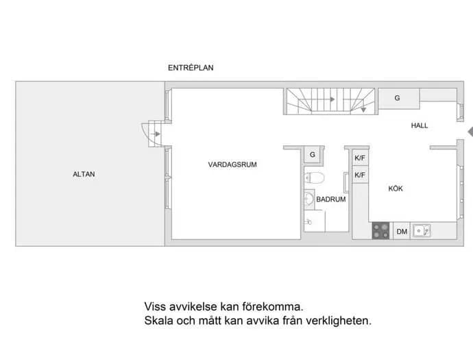 Floor plan for Sjöbacken 17