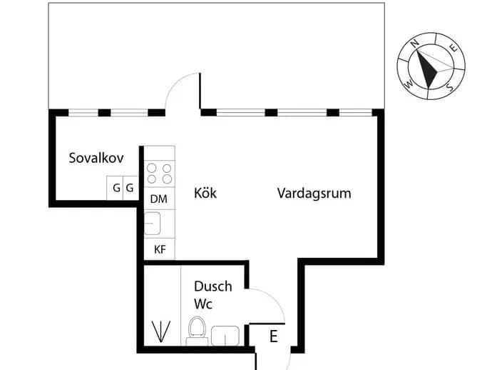 Floor plan for Russinvägen 75