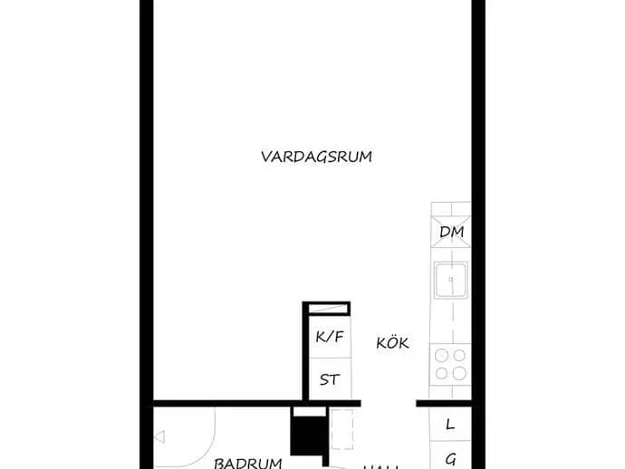 Planritning för Tellusborgsvägen 92