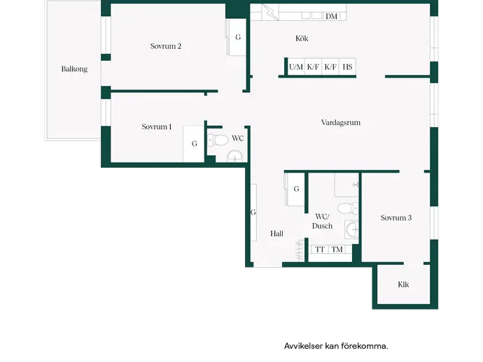 Floor plan for Armborstvägen 18