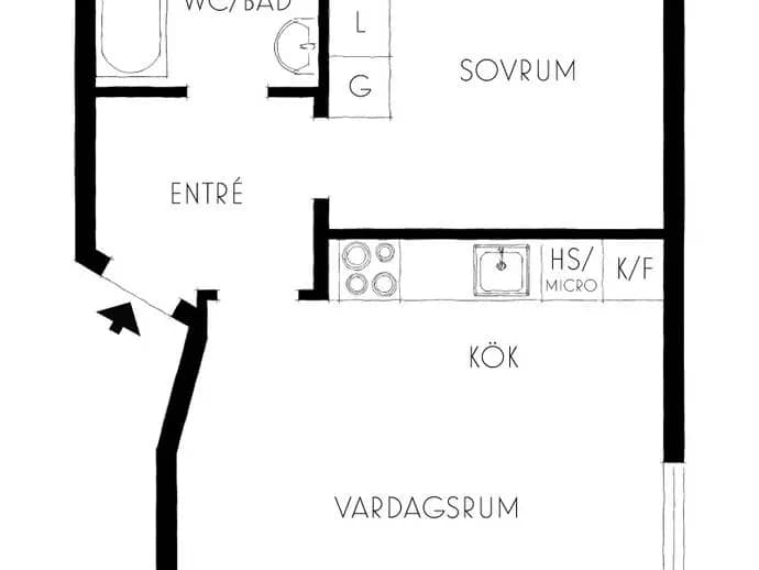 Planritning för Klintbacken 90